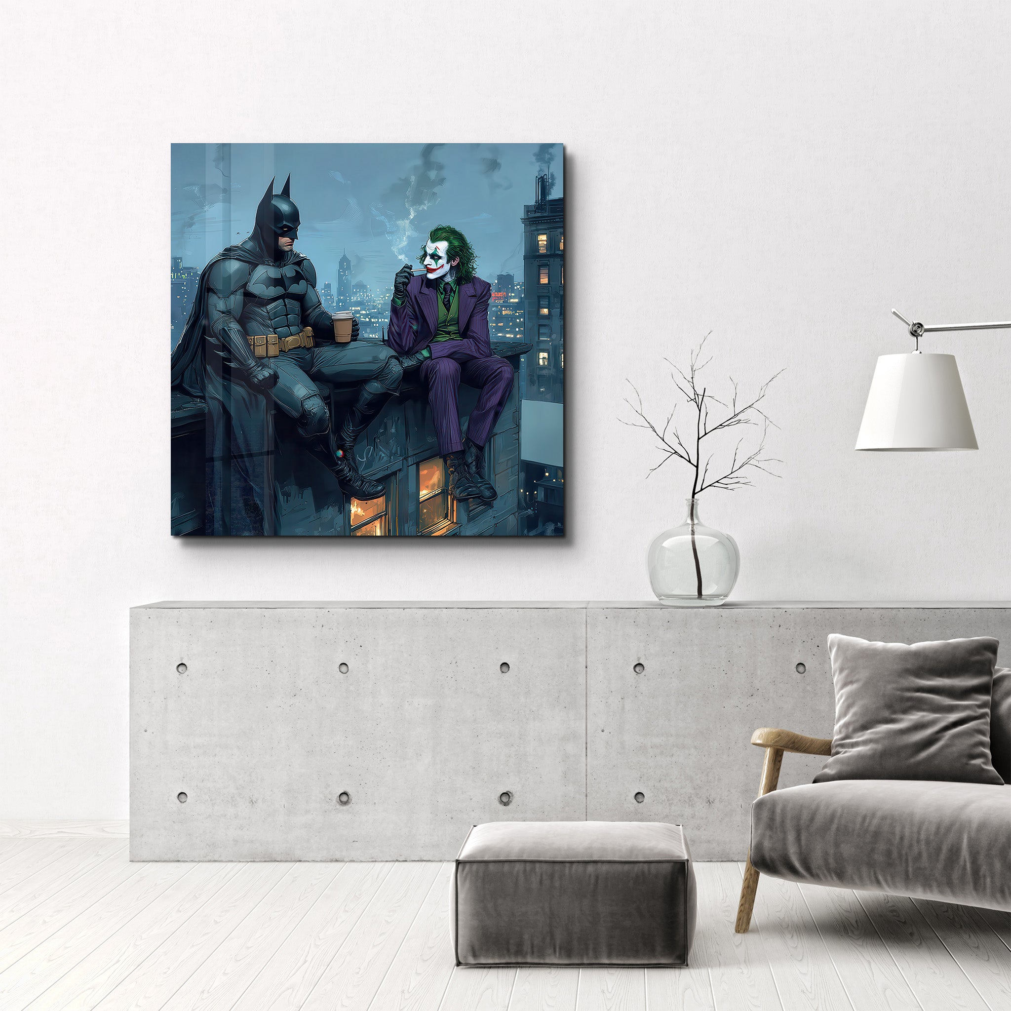 Unexpected Moment | Fan-Art Glass Wall Art - Artdesigna