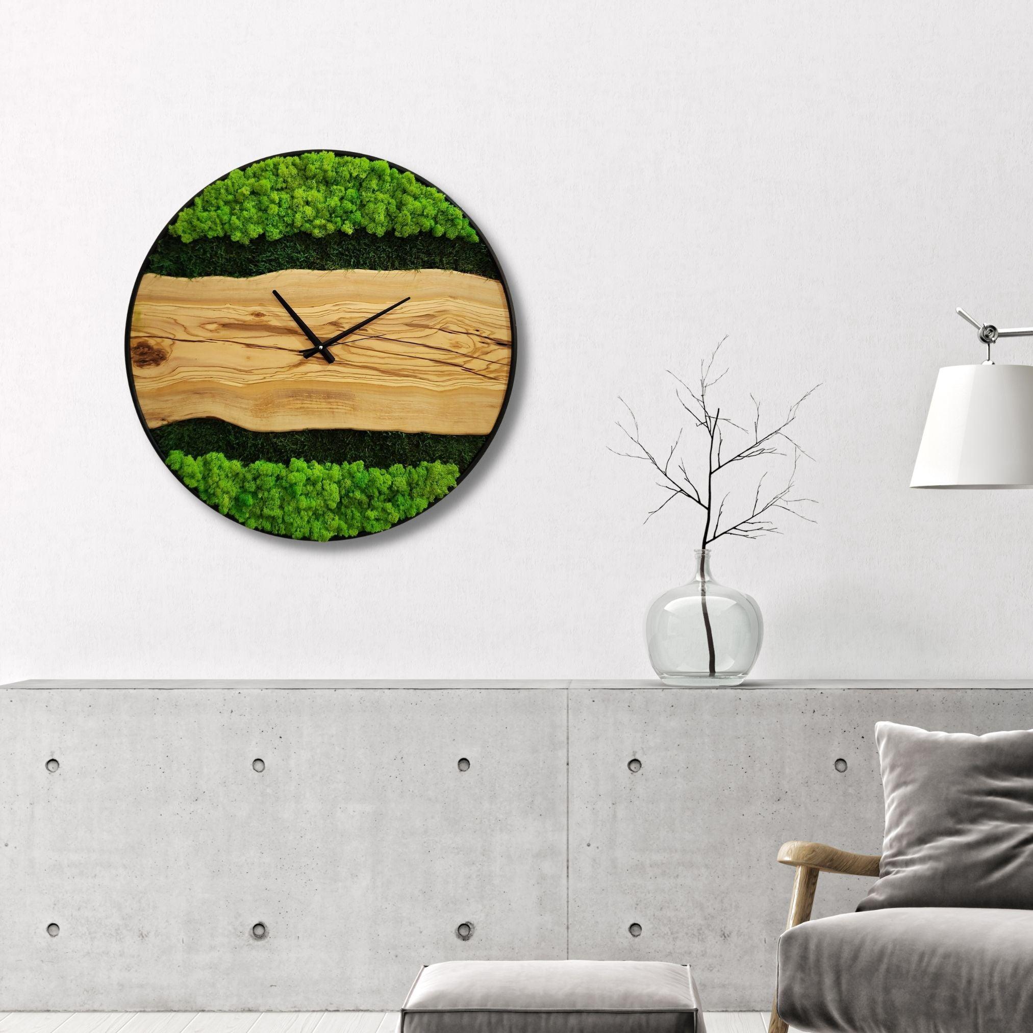 Organic Oasis | Premium Handmade Wall Clocks - Artdesigna