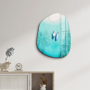 ・"Maldives"・Amorphous Collection Glass Wall Art - ArtDesigna Glass Printing Wall Art