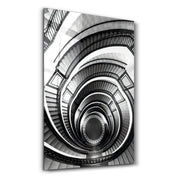 Stairs | Glass Wall Art - Artdesigna