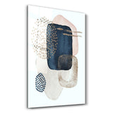 Abstract Shapes V7 | Glass Wall Art