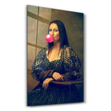 Pink Gum | Glass Wall Art