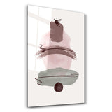 Pastel Tones Abstract 1 | Glass Wall Art