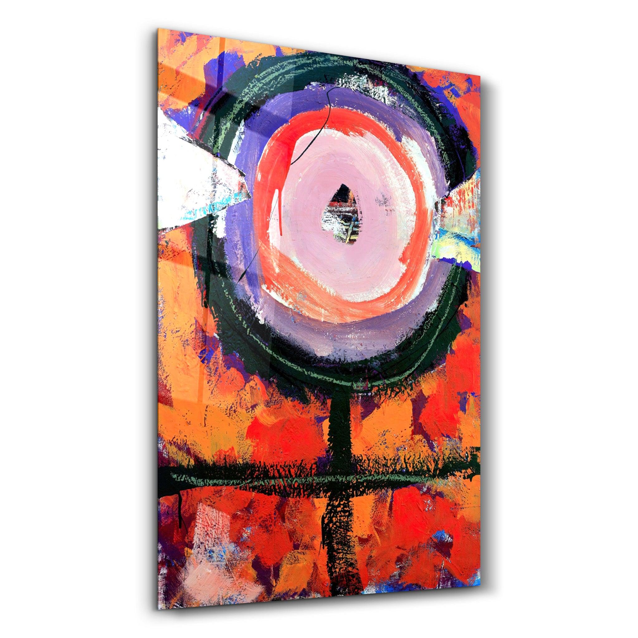 Abstract Eye | Glass Wall Art - Artdesigna