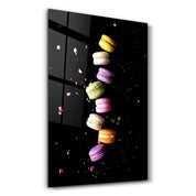 Macaroons | Glass Wall Art - Artdesigna