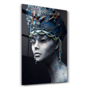 Mummy Queen | Glass Wall Art - Artdesigna