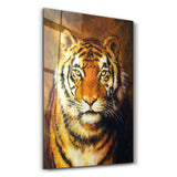Tiger 5 | Glass Wall Art