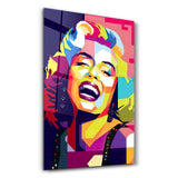 Marilyn | Glass Wall Art