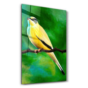 Canary | Glass Wall Art - Artdesigna