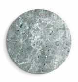 ・"Marble Stone - Gray"・Rounded Glass Wall Art