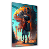 Space School | Glass Wall Art