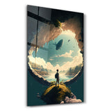 In The Secret World V2 | Glass Wall Art