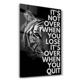 It is Not Over | Designers Collection Glass Wall Art