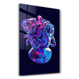 Medusa | Glass Wall Art