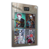 Besties for the Resties | Designer's Collection Glass Wall Art