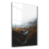 Silent Canyon | Glass Wall Art