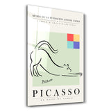 Pablo Picasso El Gato De Pablo | Glass Wall Art