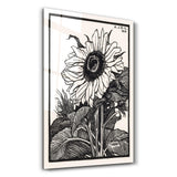 Sunflower 1919 by Julie de Graag | Glass Wall Art