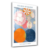 The Ten Largest No,2 Childhood- Hilma Af Klint | Glass Wall Art