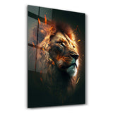 Fire Lord | Secret World Collection Glass Wall Art