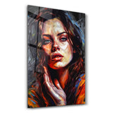 Beauty Oil Painting V2 | Designers Collection Glass Wall Art