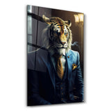 Be Serious | Designers Collection Glass Wall Art