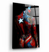 Tattooed Body 2 | Glass Wall Art