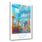 Las Vegas-Nevada USA 2-Travel Posters | Glass Wall Art - Artdesigna