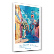 Buenos Aires Argentina 2-Travel Posters | Glass Wall Art - Artdesigna