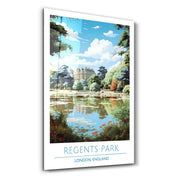 Regents Park 2-London England-Travel Posters | Glass Wall Art - Artdesigna