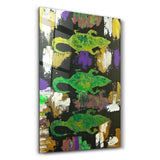 Three Little Alligators Hand-drawn Image | Glass Wall Art