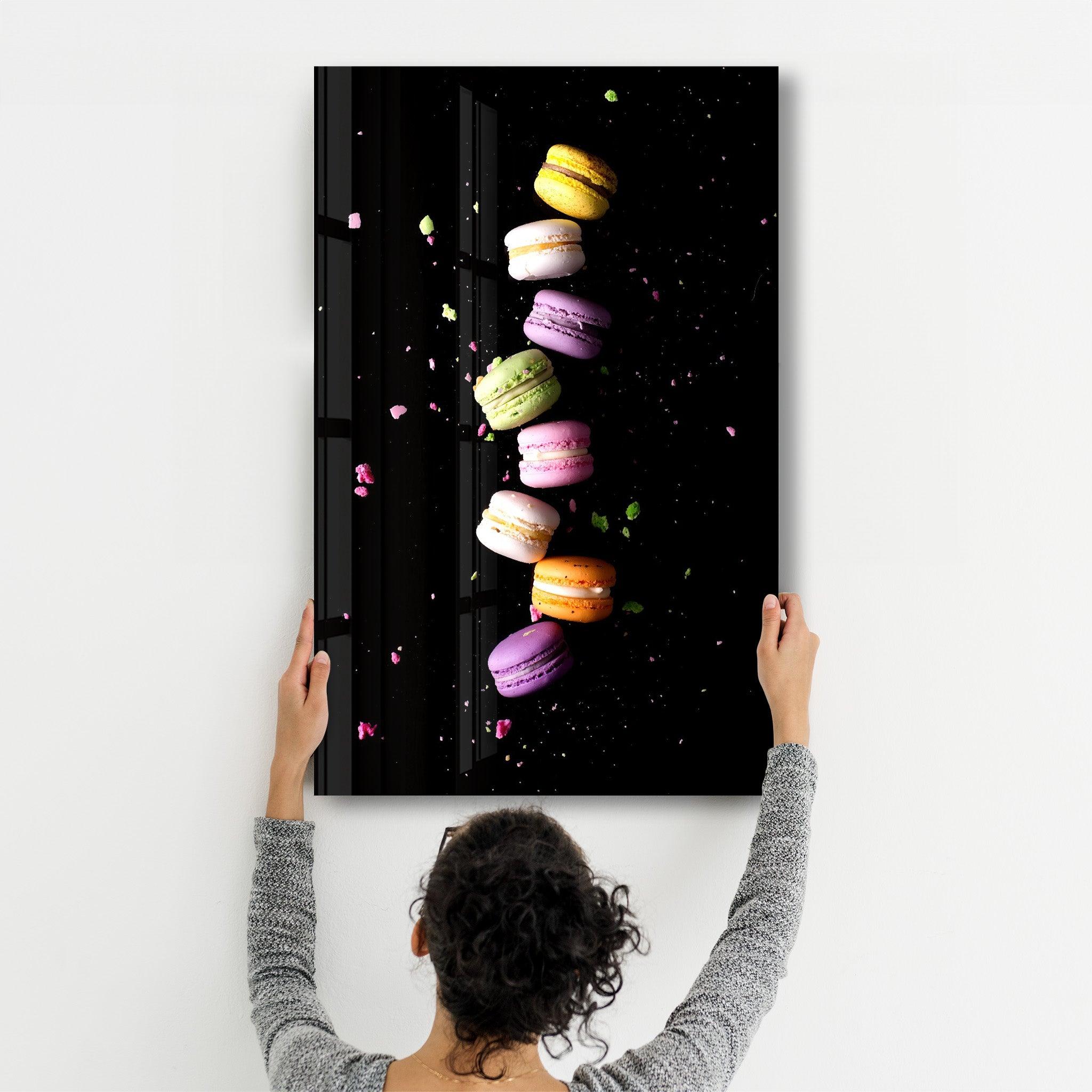 Macaroons | Glass Wall Art - Artdesigna