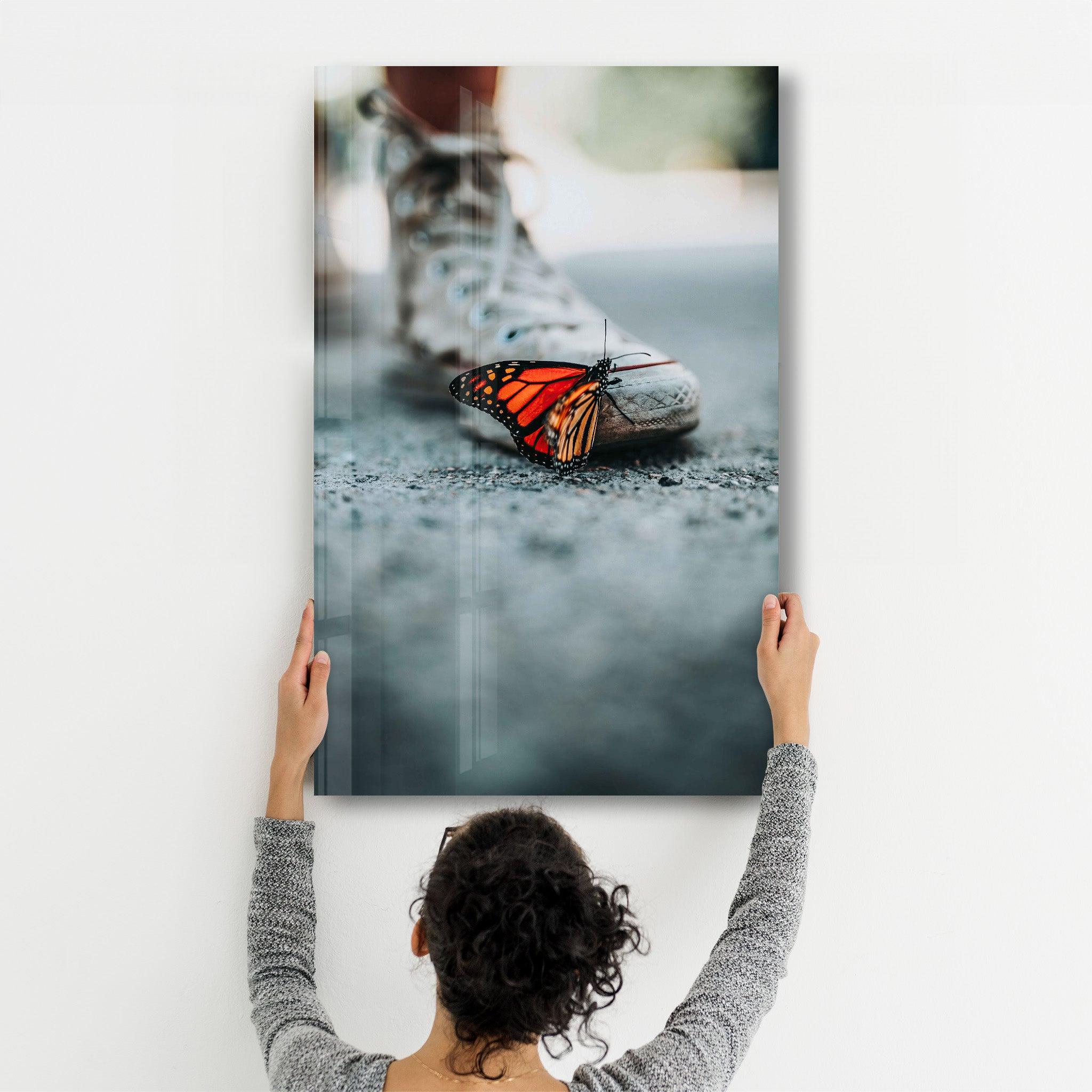 You Can Fly | Designer's Collection Glass Wall Art - Artdesigna