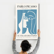 Pablo Picasso - The Kiss - 1970 | Gallery Print Collection Glass Wall Art - Artdesigna