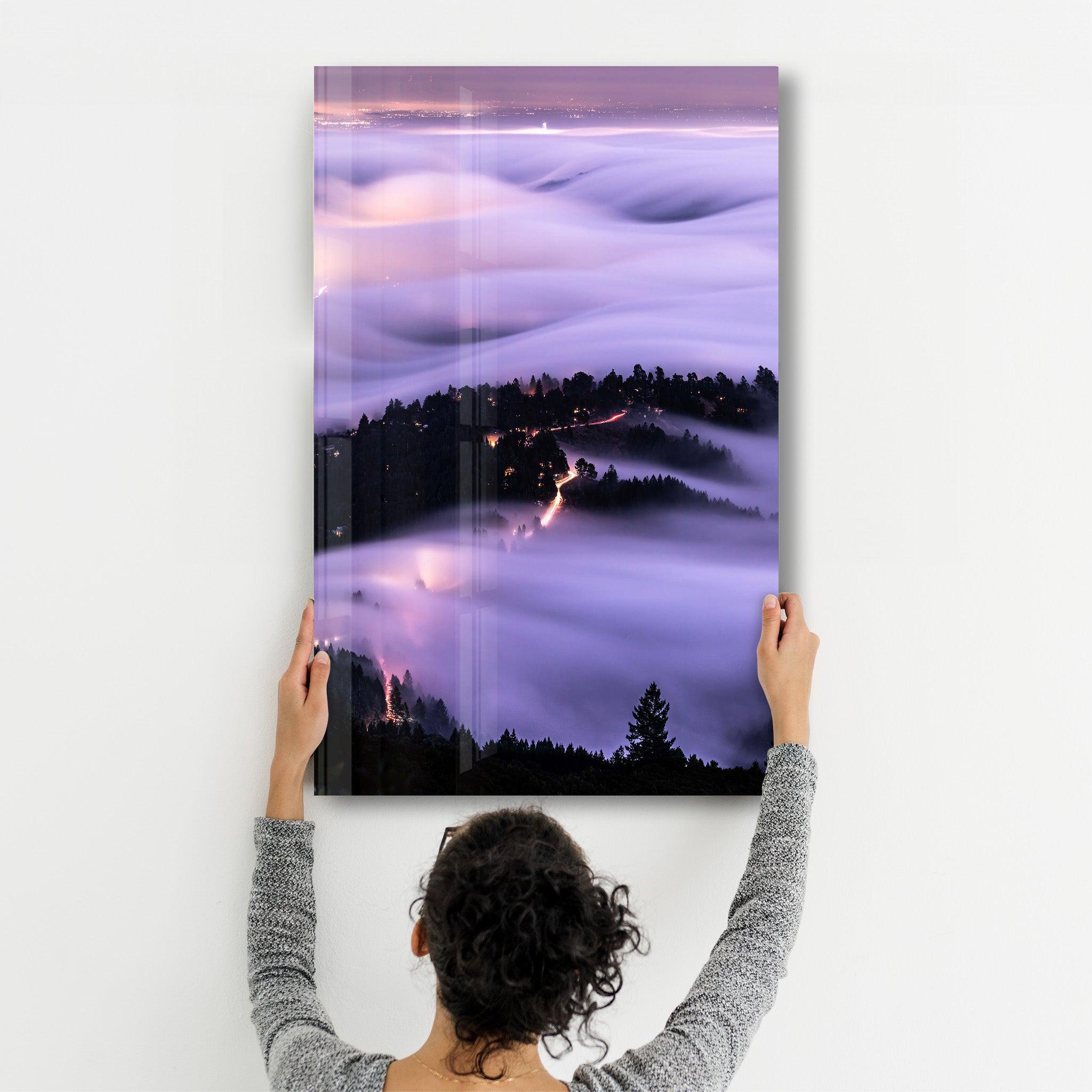 Mt Tamalpais, California, USA | Glass Wall Art - Artdesigna