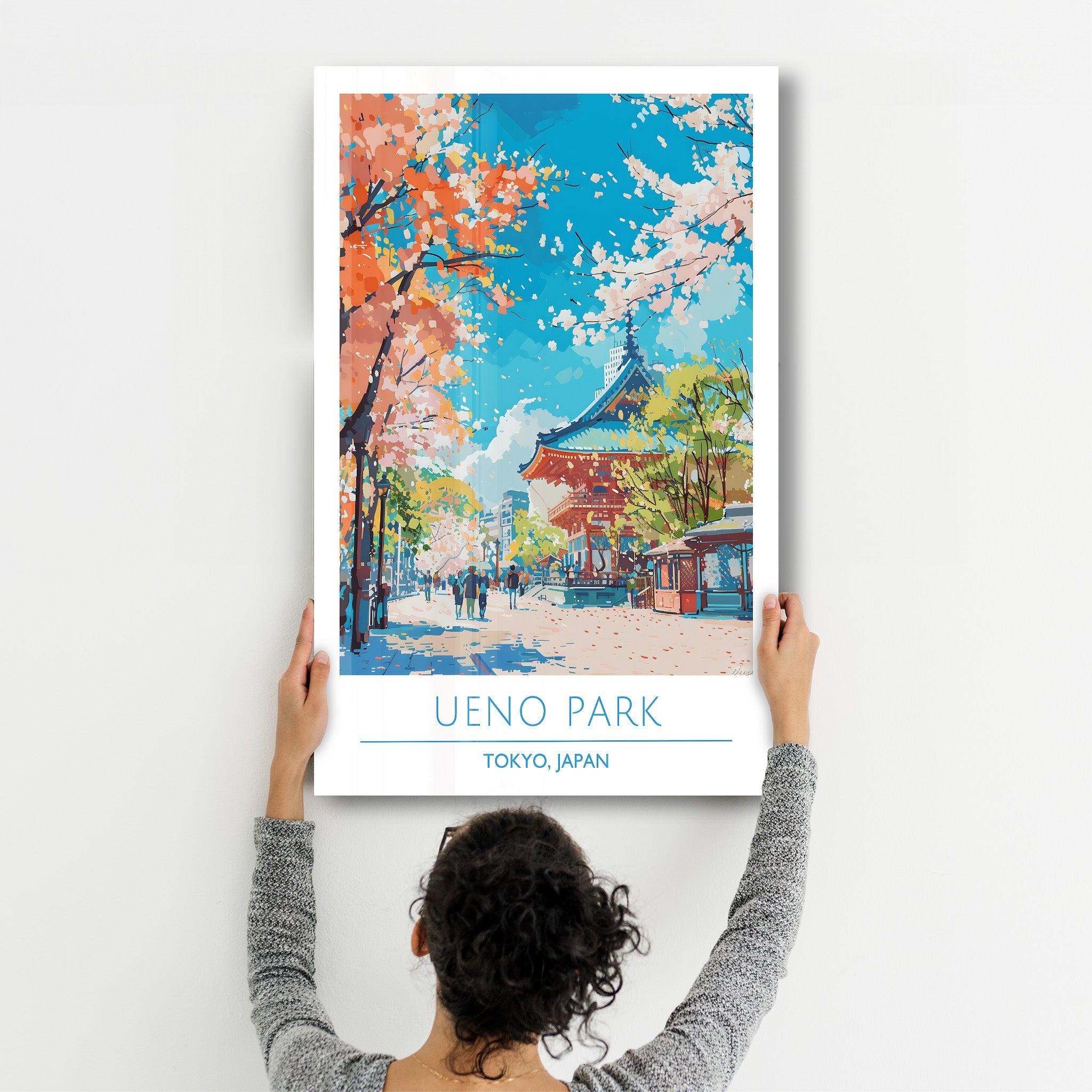 Ueno Park 2-Tokyo Japan-Travel Posters | Glass Wall Art - Artdesigna