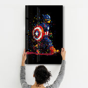 Pixel CPTN | Designers Collection Glass Wall Art