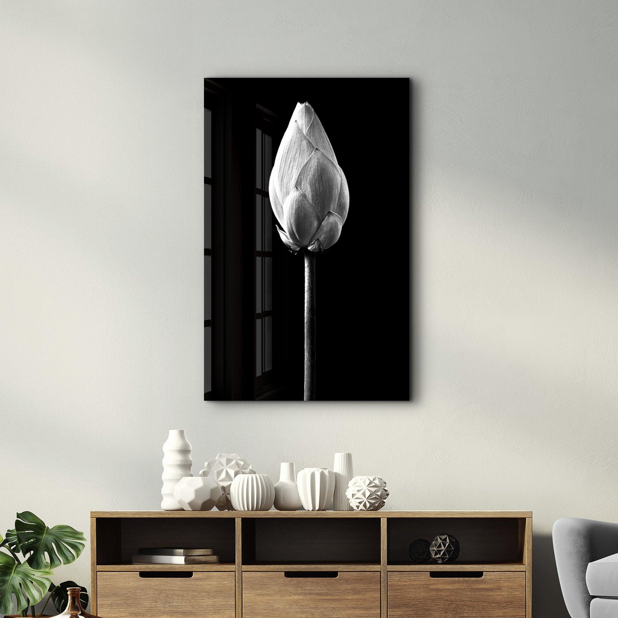 Silent Awakening | Glass Wall Art - Artdesigna