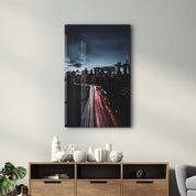 City Landscape | Glass Wall Art - Artdesigna