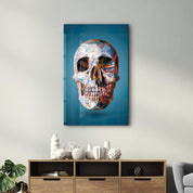 Skullart | Glass Wall Art - Artdesigna