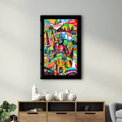 Statue of Liberty Pop Art | Designer's Collection Glass Wall Art - Artdesigna