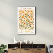 Flower Market No:8 London | Gallery Print Collection Glass Wall Art - Artdesigna