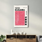 Yayoi Kusama - Tokyo - 1998 | Gallery Print Collection Glass Wall Art - Artdesigna