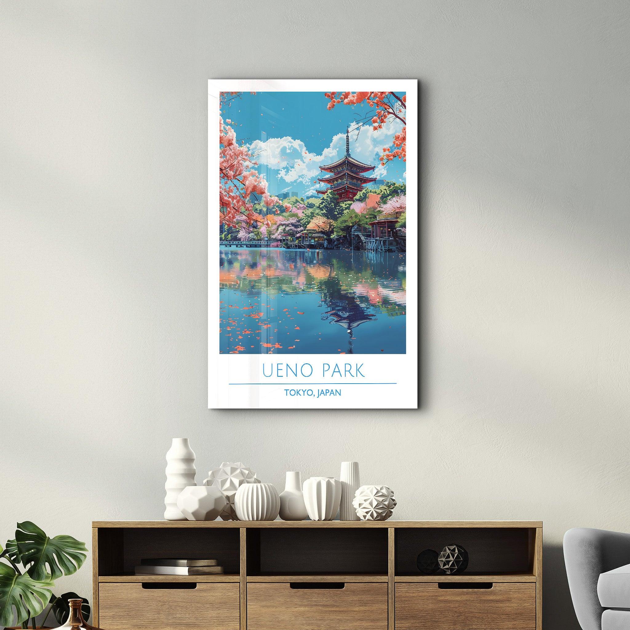 Ueno Park-Tokyo Japan-Travel Posters | Glass Wall Art - Artdesigna