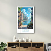 Wapping 2-London England-Travel Posters | Glass Wall Art - Artdesigna