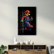 Pixel SPR M | Designers Collection Glass Wall Art