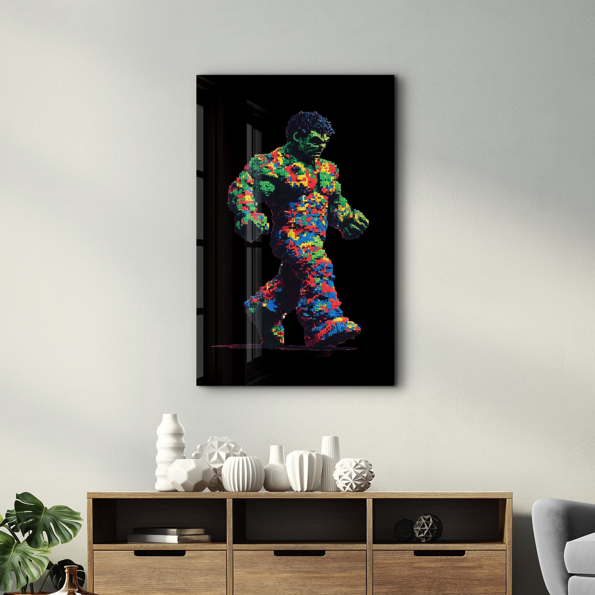 Pixel HLK | Designers Collection Glass Wall Art