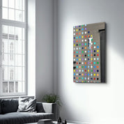 Colorful Dots | GLASS WALL ART - ArtDesigna Glass Printing Wall Art