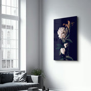 Flowers 2 | Glass Wall Art - Artdesigna