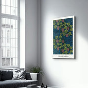 William Morris - Grapes | Gallery Print Collection Glass Wall Art - Artdesigna